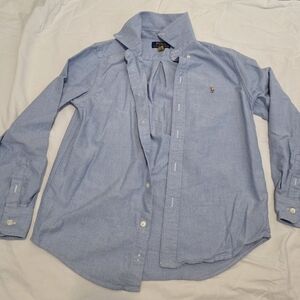 Polo by Ralph Lauren Men's Blue Shirt